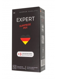 Презервативы EXPERT Surprise Mix - 12 шт.(+3 в подарок) - Expert - купить с доставкой в Иваново