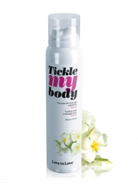 Массажная хрустящая пенка Tickle My Body Monoi с ароматом моной - 150 мл. - Love to Love - купить с доставкой в Иваново