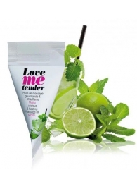 Съедобное согревающее массажное масло Love Me Tender Mojito с ароматом мохито - 10 мл. - Love to Love - купить с доставкой в Иваново