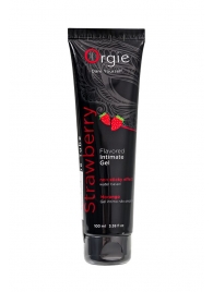 Интимный гель на водной основе Lube Tube Strawberry с клубничным вкусом - 100 мл. - ORGIE - купить с доставкой в Иваново