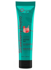 Съедобный интимный гель Orgie Lube Tube Cocktail Strawberry Mojito - 100 мл. - ORGIE - купить с доставкой в Иваново