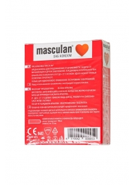 Презервативы Masculan Sensitive plus - 3 шт. - Masculan - купить с доставкой в Иваново