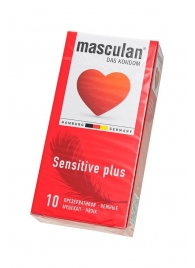 Презервативы Masculan Sensitive plus - 10 шт. - Masculan - купить с доставкой в Иваново