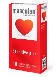 Презервативы Masculan Sensitive plus - 10 шт. - Masculan - купить с доставкой в Иваново