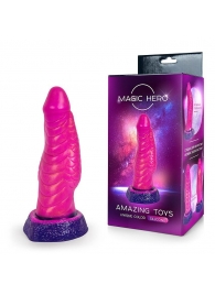 Розовый фантазийный фаллоимитатор - 17,5 см. - Bior toys