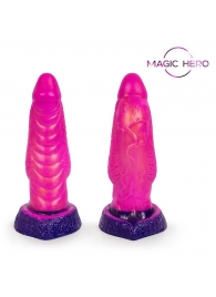 Розовый фантазийный фаллоимитатор - 17,5 см. - Bior toys