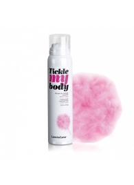 Массажная хрустящая пенка Tickle My Body Cotton Candy с ароматом сладкой ваты - 150 мл. - Love to Love - купить с доставкой в Иваново
