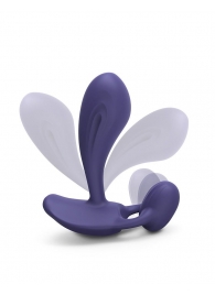 Темно-синий вибромассажер Witty P G Vibrator with Remote Control - Love to Love - в Иваново купить с доставкой