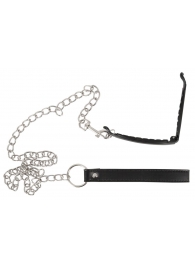 Зажим для половых губ с поводком Pussy Clamp With A Leash - Orion - купить с доставкой в Иваново