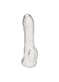 Прозрачная насадка на пенис Transparent Penis Enhancing Sleeve Extension - 15,9 см. - BlueLine - в Иваново купить с доставкой