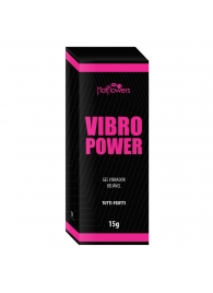 Жидкий вибратор Vibro Power со вкусом тутти-фрутти - 15 гр. - HotFlowers - купить с доставкой в Иваново