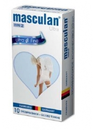 Ультратонкие презервативы Masculan Ultra Fine с обильной смазкой - 10 шт. - Masculan - купить с доставкой в Иваново