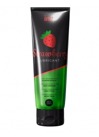 Смазка на водной основе с ароматом клубники Strawberry Lubricant - 100 мл. - INTT - купить с доставкой в Иваново