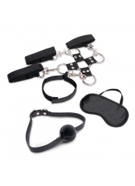 Набор для фиксации из 7 предметов Hogtie   Ball Gag Kit - Lux Fetish - купить с доставкой в Иваново