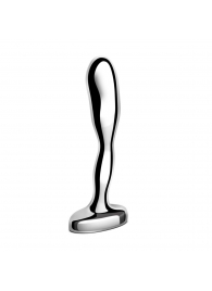 Стальной стимулятор простаты Stainless Steel Prostate Plug - 11,5 см. - b-Vibe - в Иваново купить с доставкой