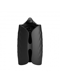 Черный мастурбатор с вибростимуляцией головки Black Glans Trainer - Baile - в Иваново купить с доставкой