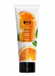 Лубрикант на водной основе OYO Aroma Gel Orange с ароматом апельсина - 75 мл. - OYO - купить с доставкой в Иваново