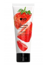 Лубрикант на водной основе OYO Aroma Gel Strawberry с ароматом клубники - 75 мл. - OYO - купить с доставкой в Иваново