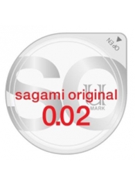 Ультратонкий презерватив Sagami Original - 1 шт. - Sagami - купить с доставкой в Иваново