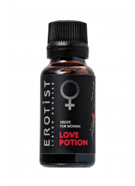 Возбуждающие капли для женщин Erotist Love Potion - 20 мл. - Erotist Libido Booster - купить с доставкой в Иваново