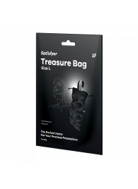 Черный мешочек для хранения игрушек Treasure Bag L - Satisfyer - купить с доставкой в Иваново