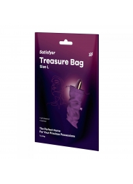 Фиолетовый мешочек для хранения игрушек Treasure Bag L - Satisfyer - купить с доставкой в Иваново