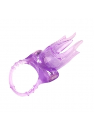 Фиолетовое эрекционное кольцо с усиками - Сима-Ленд - в Иваново купить с доставкой