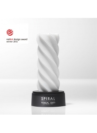 Белый 3D мастурбатор SPIRAL - Tenga - в Иваново купить с доставкой