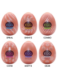 Набор из 6 мастурбаторов-яиц Tenga Egg Variety Pack V - Tenga - в Иваново купить с доставкой