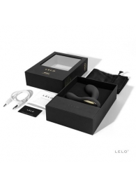 Чёрный перезаряжаемый стимулятор простаты Bruno Black - Lelo - в Иваново купить с доставкой