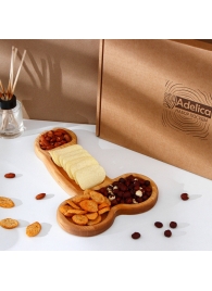 Деревянное блюдо для подачи в форме члена (32,5 х 20 х 1,7 см) - Сима-Ленд - купить с доставкой в Иваново