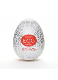 Мастурбатор-яйцо Keith Haring EGG PARTY - Tenga - в Иваново купить с доставкой