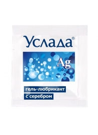 Гель-лубрикант «Услада с серебром» - 3 гр. - Биоритм - купить с доставкой в Иваново