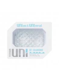 Прозрачный мастурбатор-стимулятор Tenga Uni Diamond - Tenga - в Иваново купить с доставкой