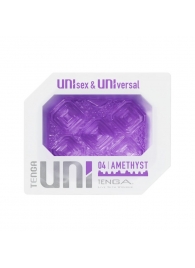 Фиолетовый мастурбатор-стимулятор Tenga Uni Amethyst - Tenga - в Иваново купить с доставкой