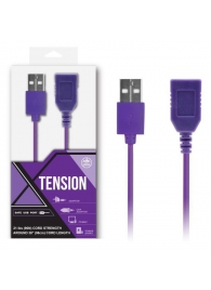Фиолетовый удлинитель USB-провода - 100 см. - NMC - купить с доставкой в Иваново