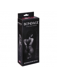 Черная веревка Bondage Collection Black - 9 м. - Lola Games - купить с доставкой в Иваново