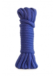 Синяя веревка Bondage Collection Blue - 9 м. - Lola Games - купить с доставкой в Иваново
