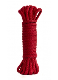 Красная веревка Bondage Collection Red - 9 м. - Lola Games - купить с доставкой в Иваново