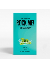 Жидкий вибратор Nuei Rock Me! с ароматом мяты - 20 мл. - Nuei cosmetics - купить с доставкой в Иваново