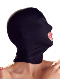 Черная закрытая маска с отверстием для рта - Orion - купить с доставкой в Иваново