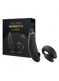 Набор для пар Golden Moments: Womanizer Premium 2 и We-Vibe Chorus - Womanizer купить в Иваново с доставкой в Orgasmix.ru Набор для пар Golden Moments: Womanizer Premium 2 и We-Vibe Chorus - Womanizer