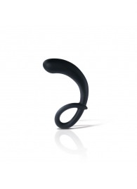 Черный массажер простаты Curving Curt - 13 см. - MyStim - купить с доставкой в Иваново