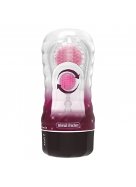 Прозрачный текстурированный мастурбатор Vacuum Cup Masturbator Black Hole - Baile - в Иваново купить с доставкой