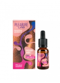Жидкий вибратор Passion Drips Cold n Hot - 15 мл. - Pleasure Lab - купить с доставкой в Иваново