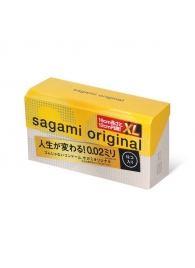 Презервативы увеличенного размера Sagami Original 0.02 XL-size - 12 шт. - Sagami - купить с доставкой в Иваново