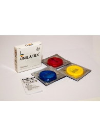Разноцветные ароматизированные презервативы Unilatex Multifruits - 3 шт. - Unilatex - купить с доставкой в Иваново