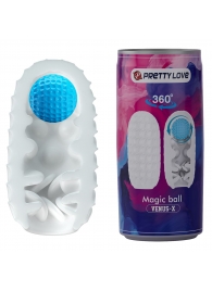 Мастурбатор с шариком внутри Magic ball - Baile - в Иваново купить с доставкой