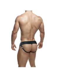 Телесный фаллопротез на черных эластичных ремнях 7 Inch Hollow Strap On - 17 см. - Blush Novelties - купить с доставкой в Иваново