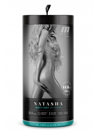 Мастурбатор-вагина с вибрацией Soft   Wet Natasha Realistic Beige Masturbator - Blush Novelties - в Иваново купить с доставкой